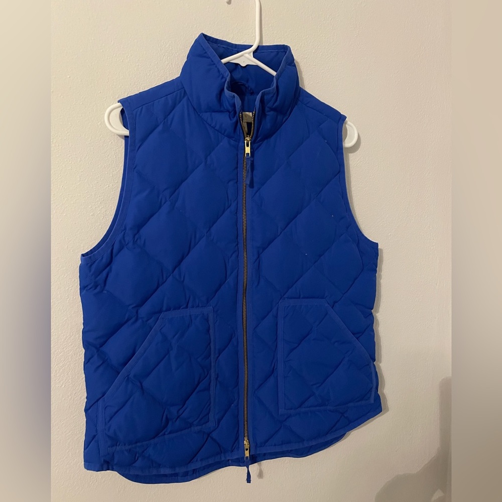 J.Crew Factory Vest (Size M) Royal Blue